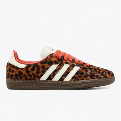 adidas Samba OG Leopard Preloved Red Women's