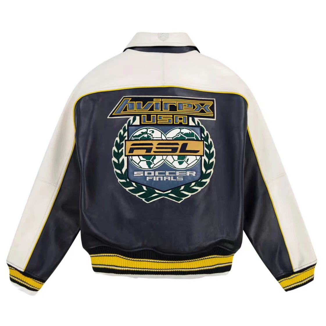 Avirex USA RSL Soccer Finals Leather Jacket. image