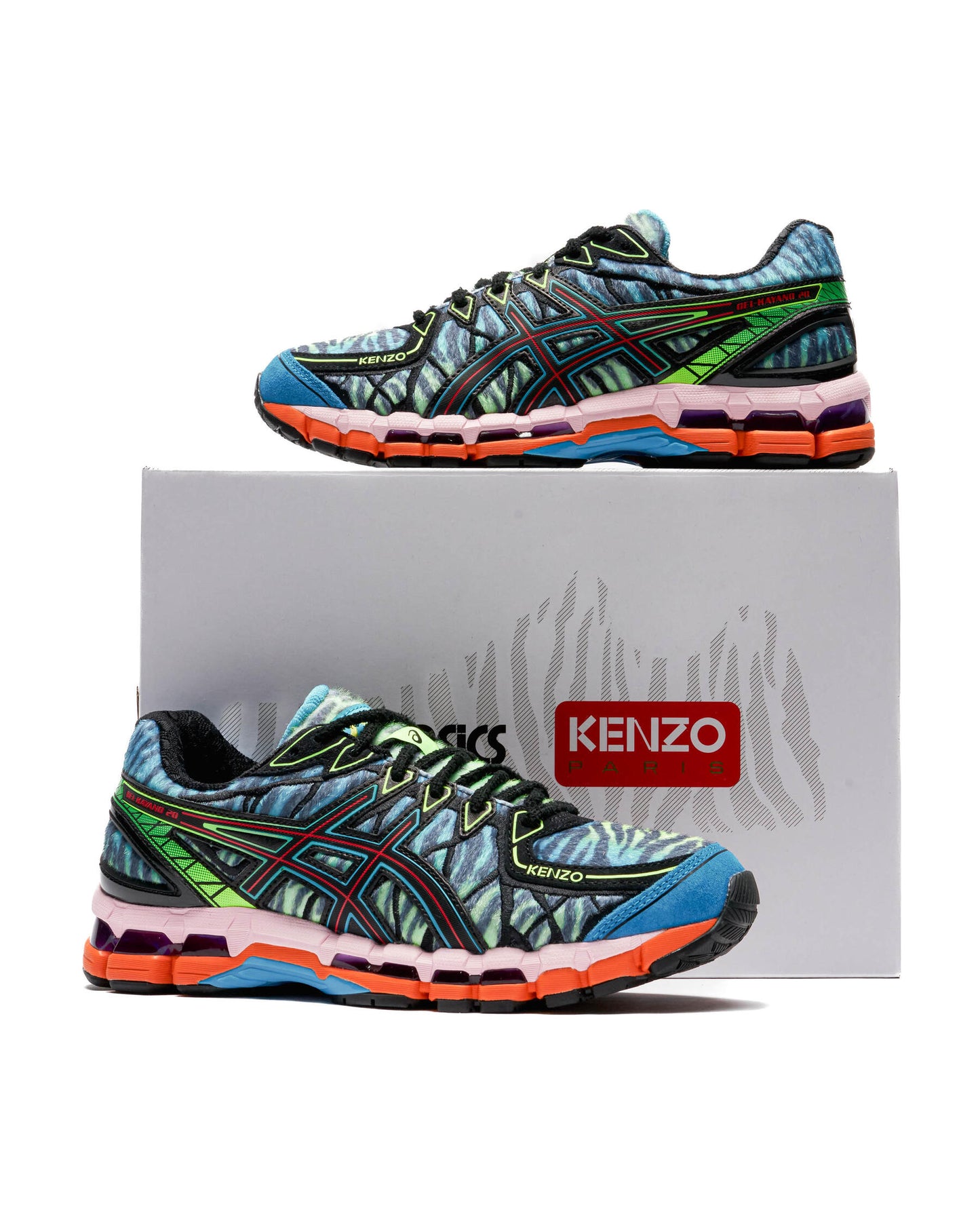 ASICS x Kenzo Gel-Kayano 20 Digital Aqua | Luxem Swiss