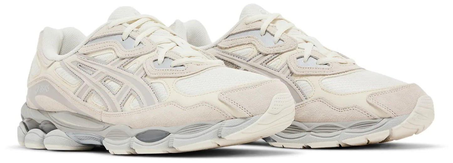 ASICS Gel NYC Grey Cream Sneakers