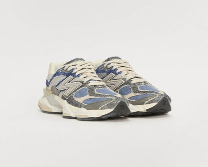 New Balance 9060 Navy – szczotkowany zamsz, skóra i siateczka | Wysokiej jakości unisexowe buty sportowe w stylu lifestylowym