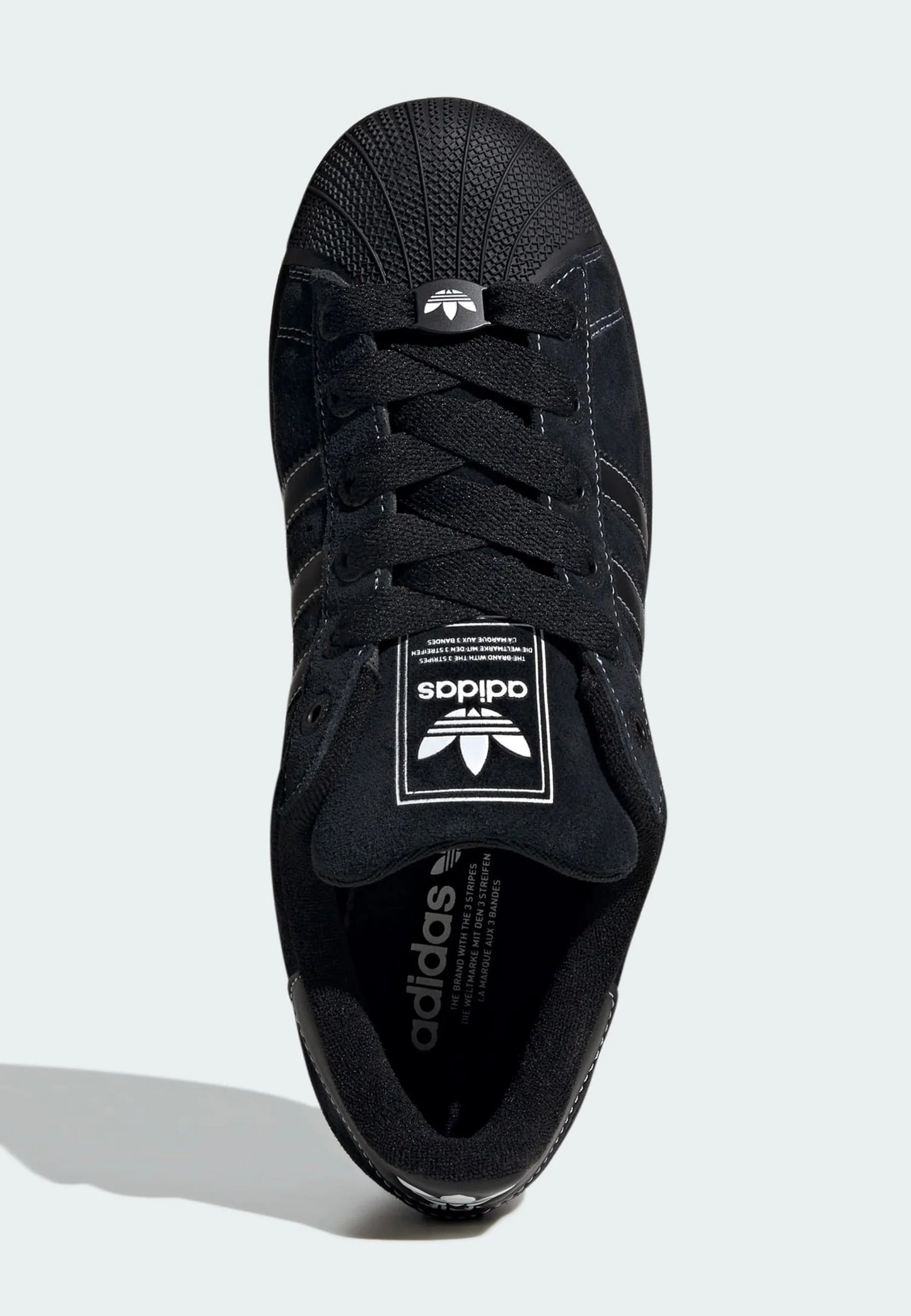 adidas Superstar II Core Black – Classic Leather Trainers | Luxem Swiss