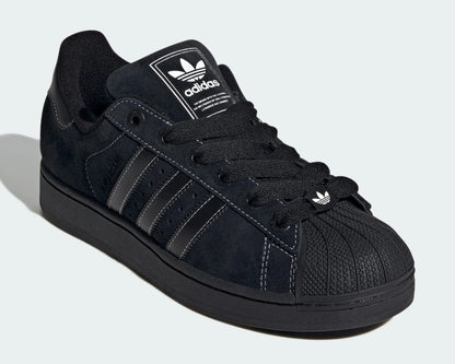adidas Superstar II Core Black – Classic Leather Trainers | Luxem Swiss