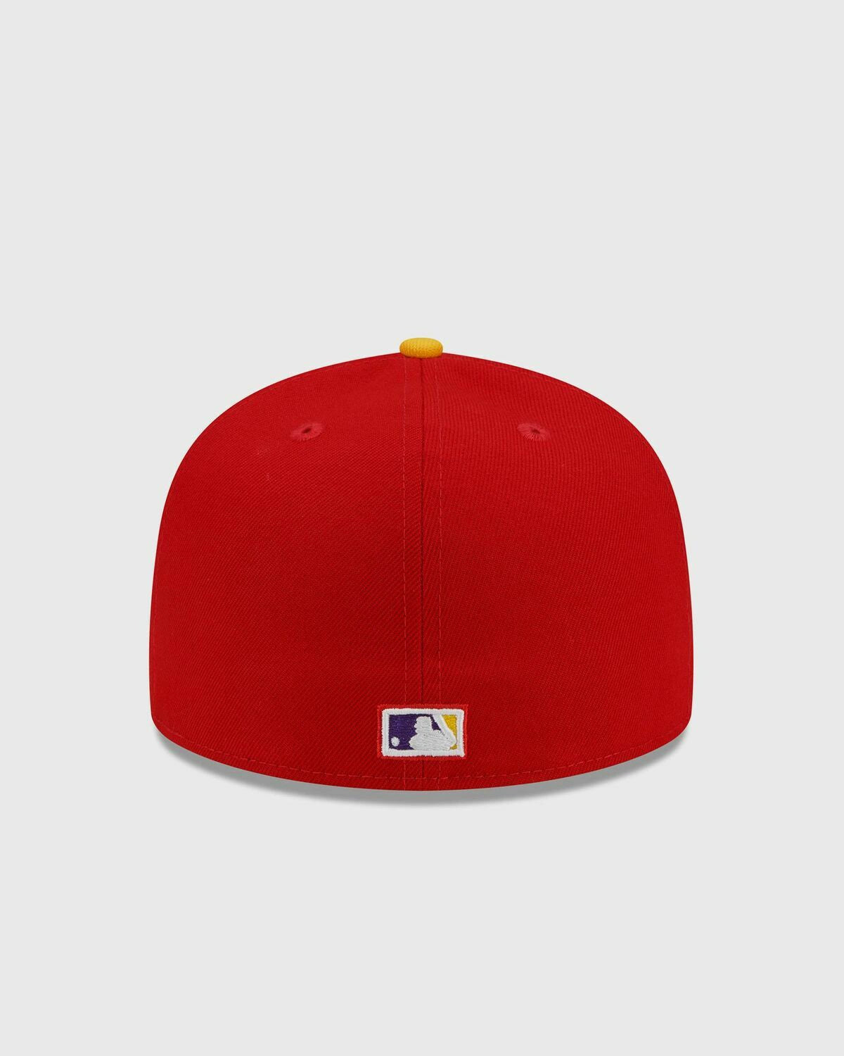 Czapka New Era 59FIFTY Los Angeles Angels 1989 All-Star Game Fitted Cap – edycja czerwono-fioletowo-żółta
