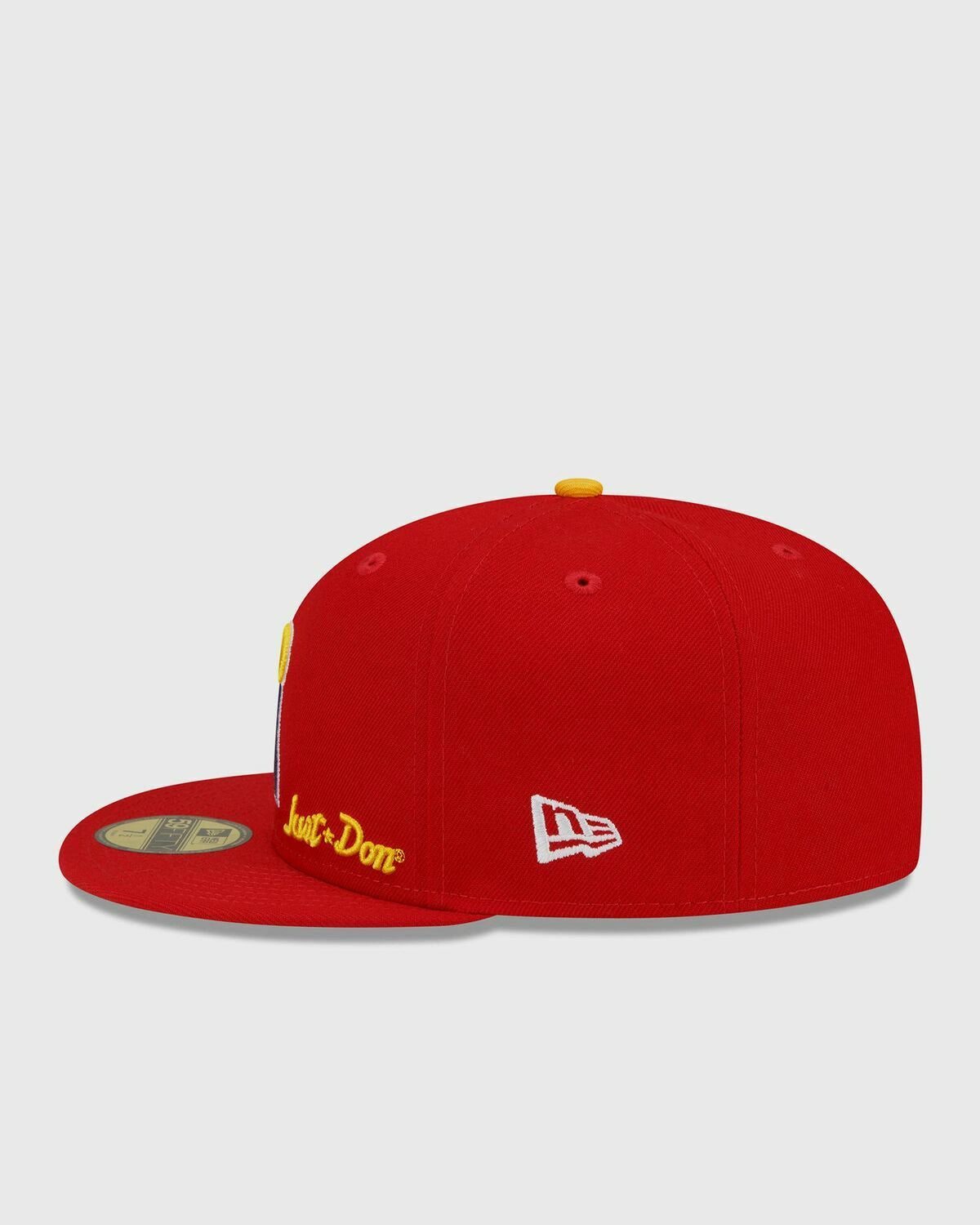 Czapka New Era 59FIFTY Los Angeles Angels 1989 All-Star Game Fitted Cap – edycja czerwono-fioletowo-żółta