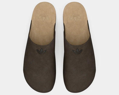 Adidas Adimule Slides Brown – Minimalist Closed-Toe Comfort | Luxem Swiss