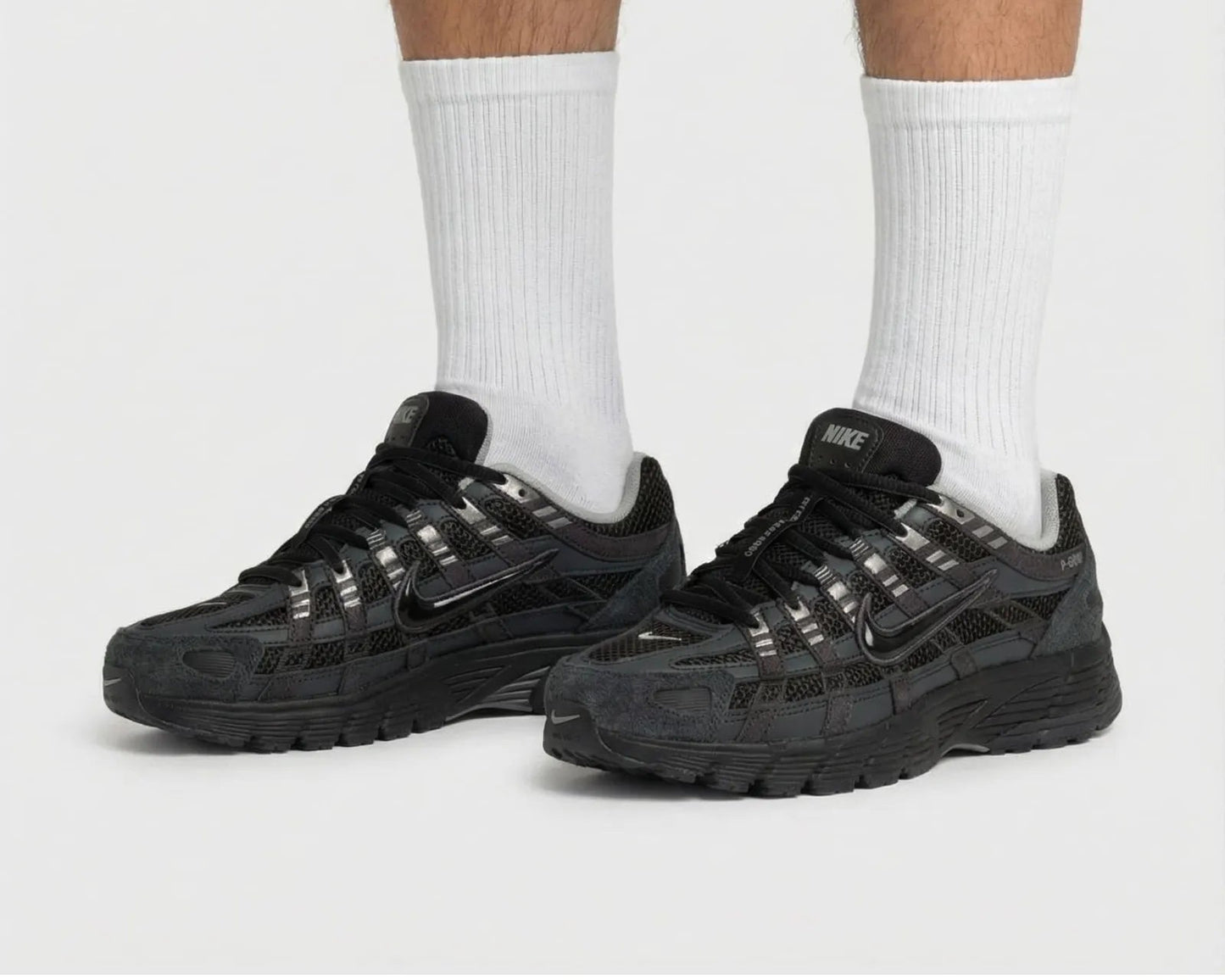 Nike P-6000 SE Black Brown Sneakers – Retro Running Style | Luxem Swiss