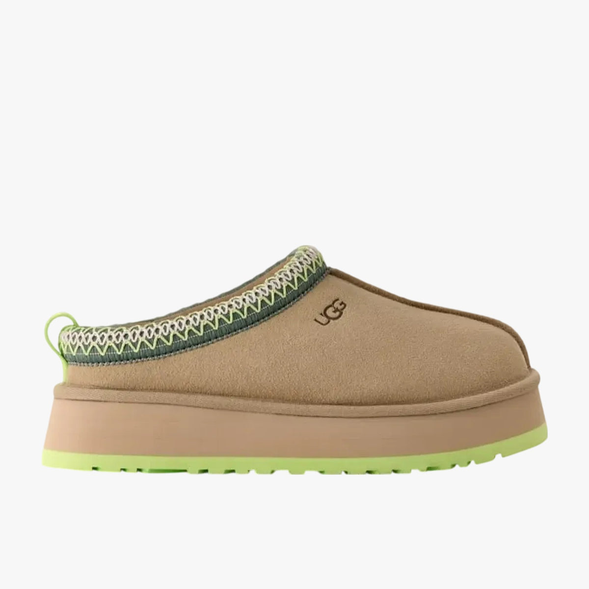 UGG Tazz II Slipper Mustard Seed Vibrant Green (Women's) – 1122553-MVB-39 – product image