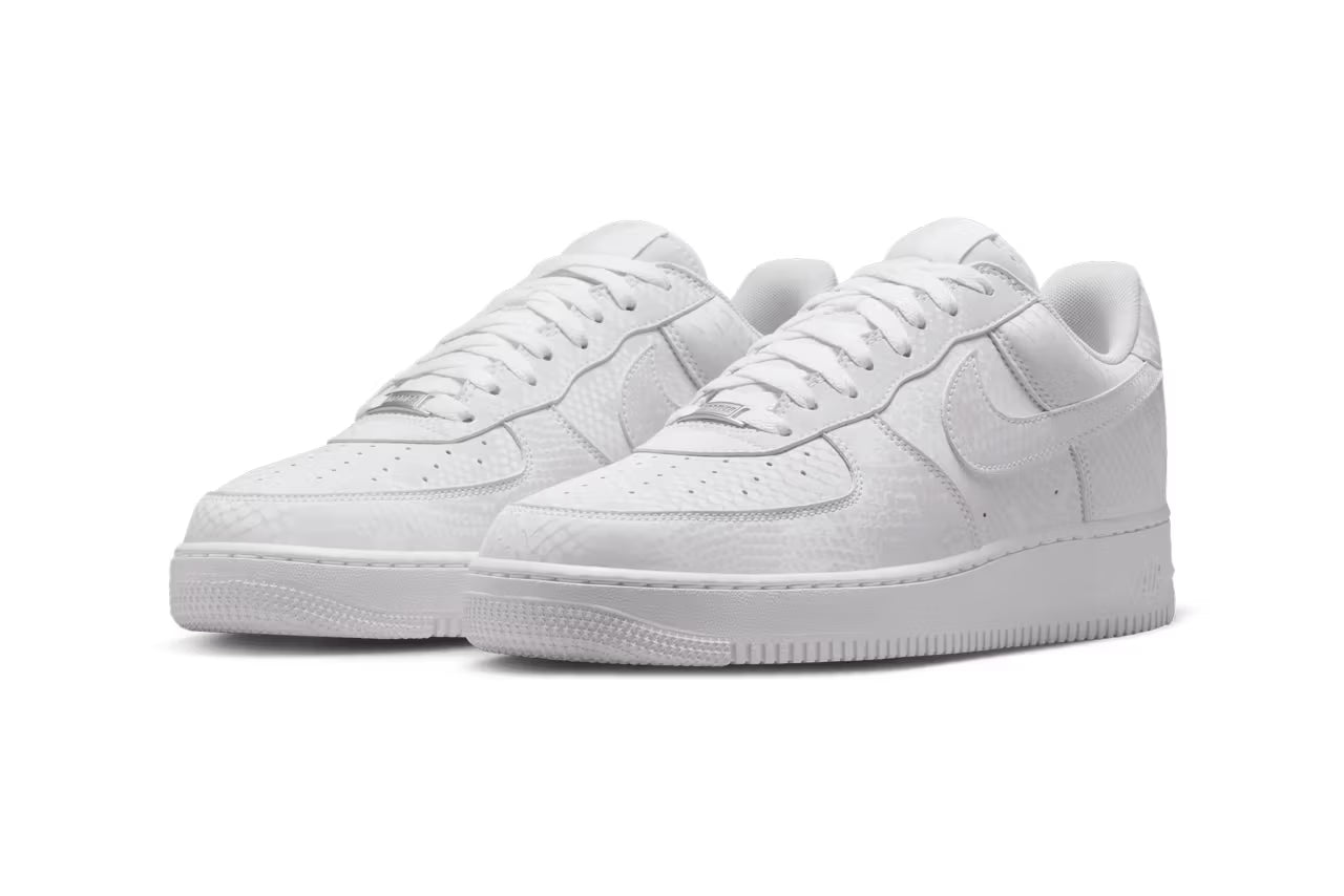 Kobe Bryant × Nike Air Force 1 Low “Triple White” – Luxem Swiss