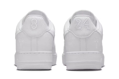 Kobe Bryant × Nike Air Force 1 Low “Triple White” – Luxem Swiss