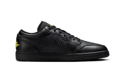 Air Jordan 1 Low “Elephant Print Black Yellow” – Luxem Swiss