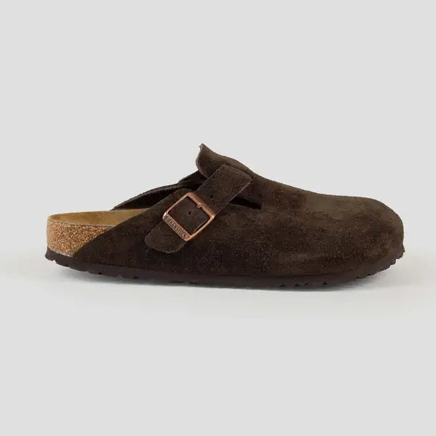 Birkenstock Boston Suede Mocha