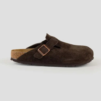 Birkenstock Boston Suede Mocha