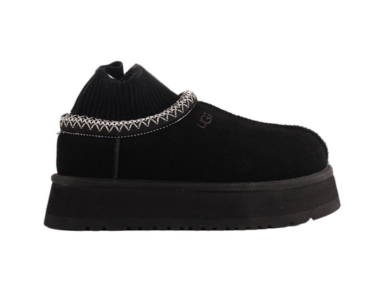 UGG Tazzlita Platform Boots “Black” – Limited Shearling Streetwear Luxury | Luxem Swiss