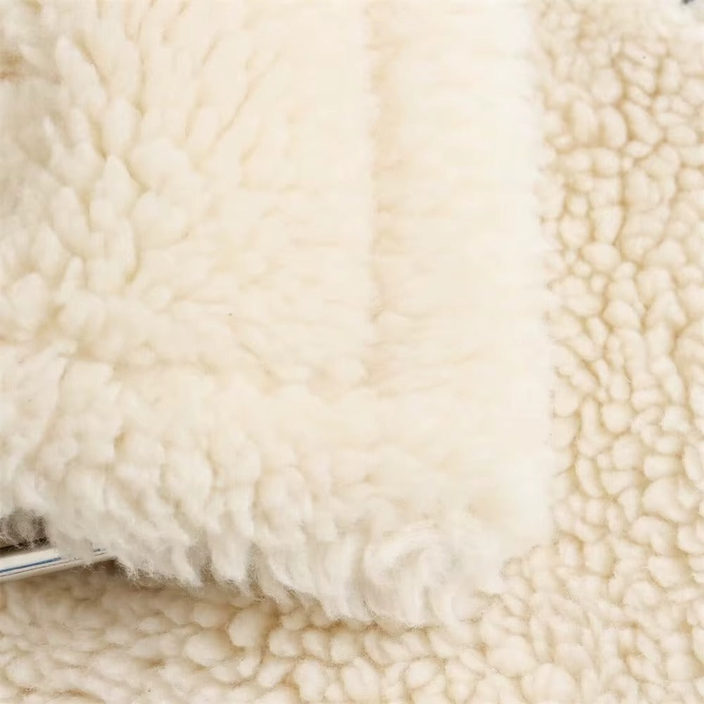 Faux-Shearling Motorcycle Jacket – Winter Warm Edition