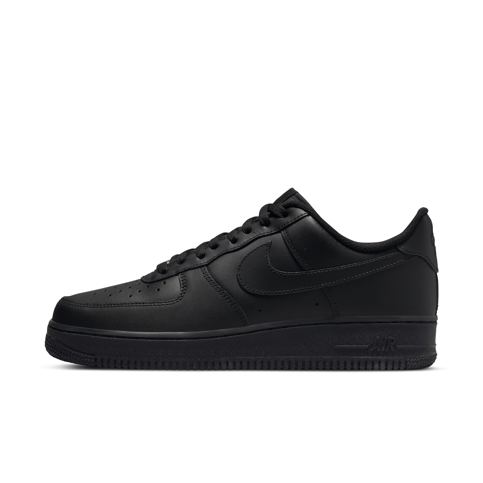 Nike Air Force 1 Low '07 Black CW2288-001 top view