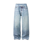 Jeansy Galaxy Wash z szerokimi nogawkami