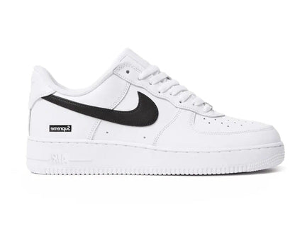 Nike Air Force 1 Low x Supreme White/Black – Premium Streetwear | Luxem Swiss