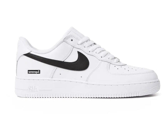 Nike Air Force 1 Low x Supreme White/Black – Premium Streetwear | Luxem Swiss