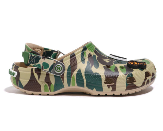 Crocs x A Bathing Ape Clog "Camo Green" | Luxem Swiss