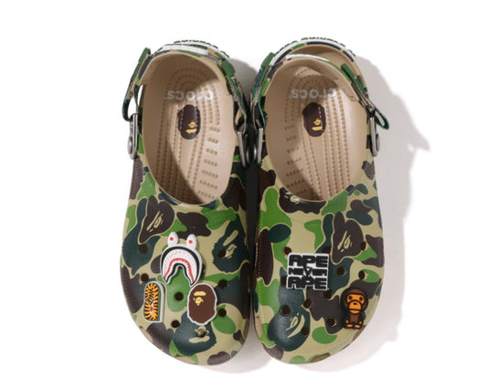 Crocs x A Bathing Ape Clog "Camo Green" | Luxem Swiss
