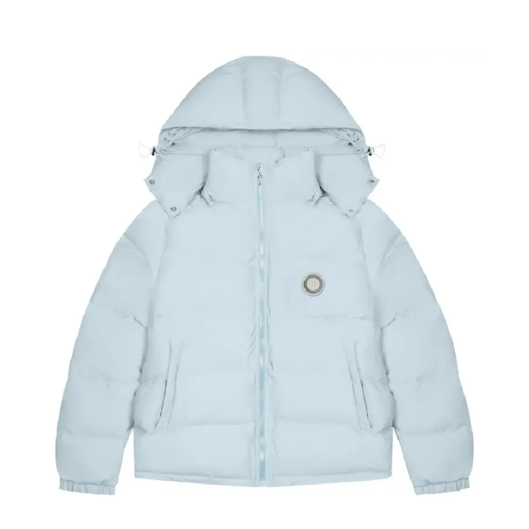 Trapstar Irongate Puffer Jacket – Ice Blue | Limited Edition Luxury Streetwear | Luxem Swiss