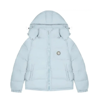 Trapstar Irongate Puffer Jacket – Ice Blue | Limited Edition Luxury Streetwear | Luxem Swiss