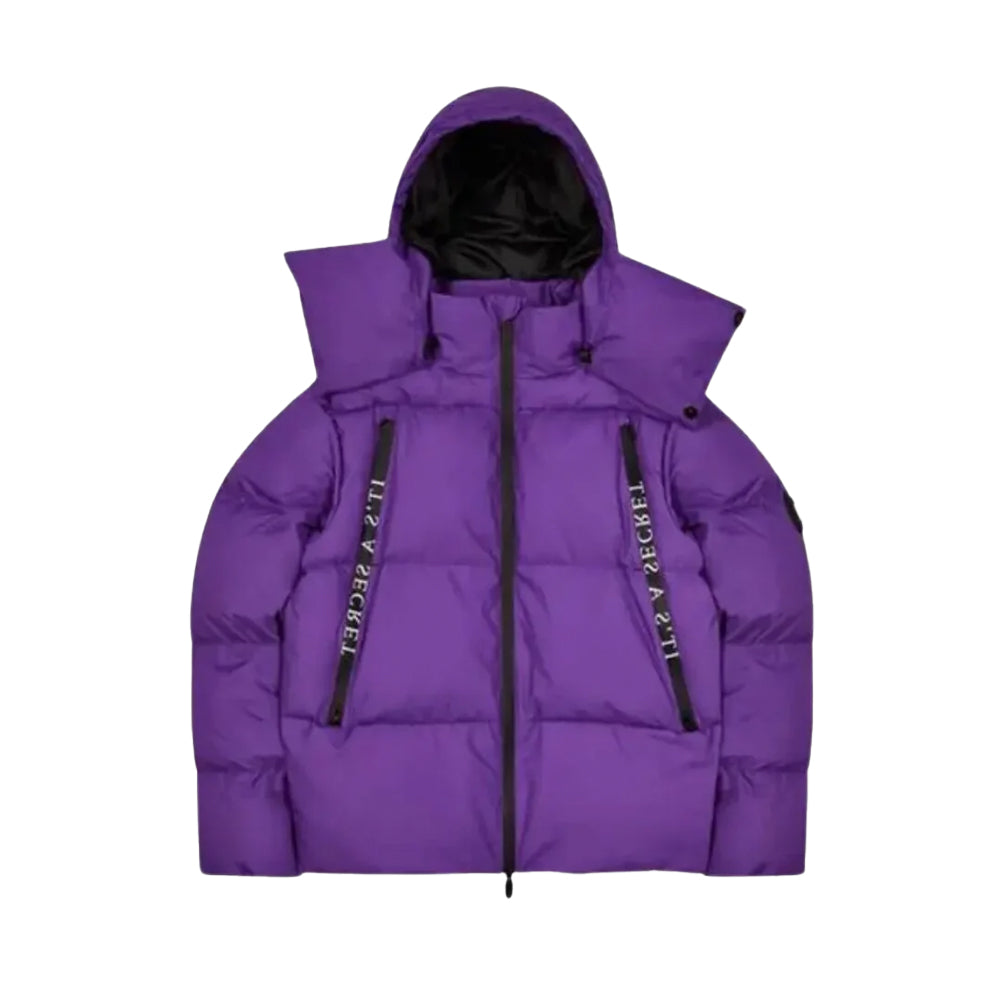 Trapstar Cough Syrup Puffer Jacket Purple | Luxem Swiss