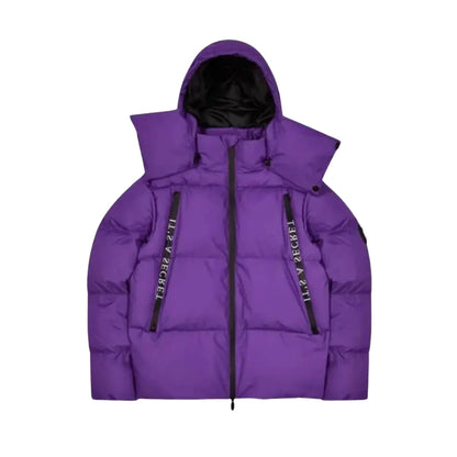 Trapstar Cough Syrup Puffer Jacket Purple | Luxem Swiss