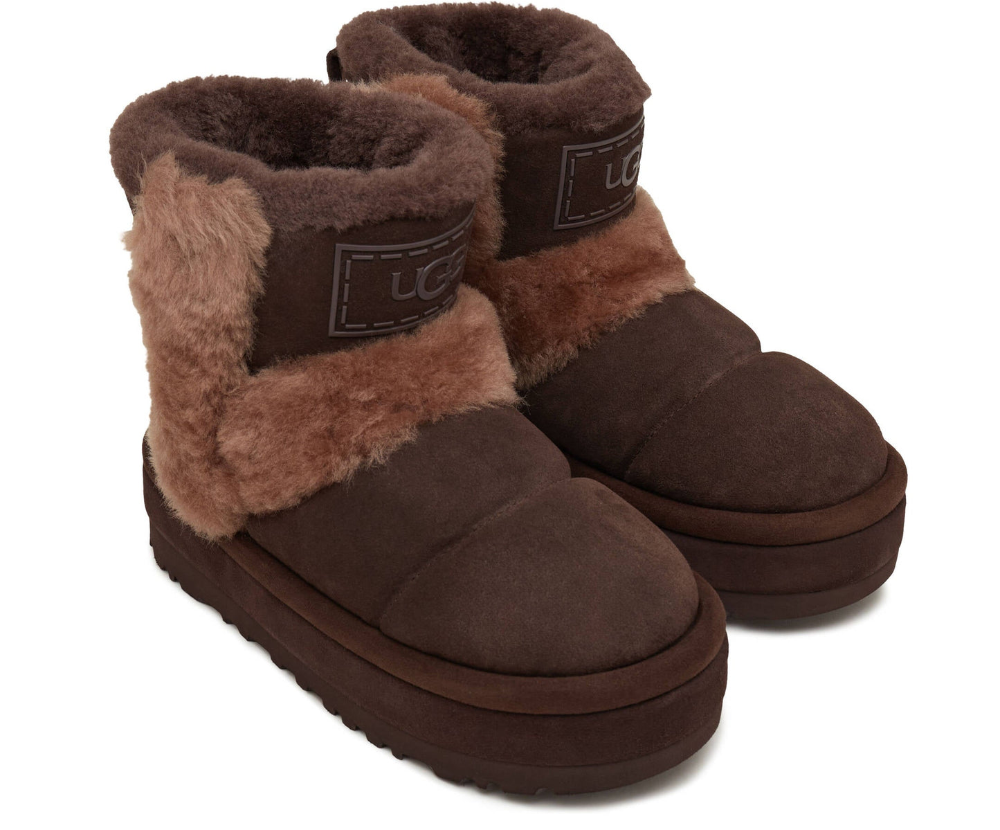 Bottes UGG Classic ChillaPeak pour femmes – Marron foncé / Moutonnière | Luxem Swiss