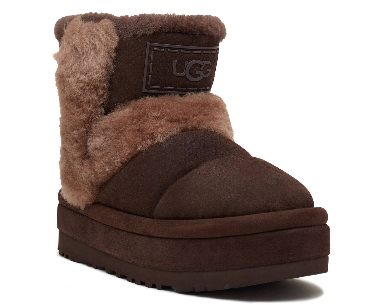 Bottes UGG Classic ChillaPeak pour femmes – Marron foncé / Moutonnière | Luxem Swiss