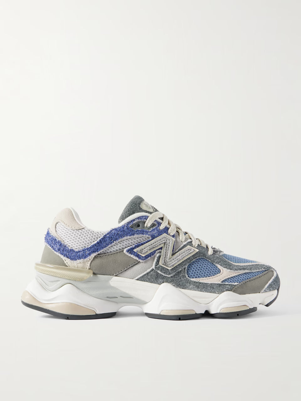 New Balance 9060 Navy – Brushed Suede, Leather & Mesh | Premium Unisex Lifestyle Sneakers